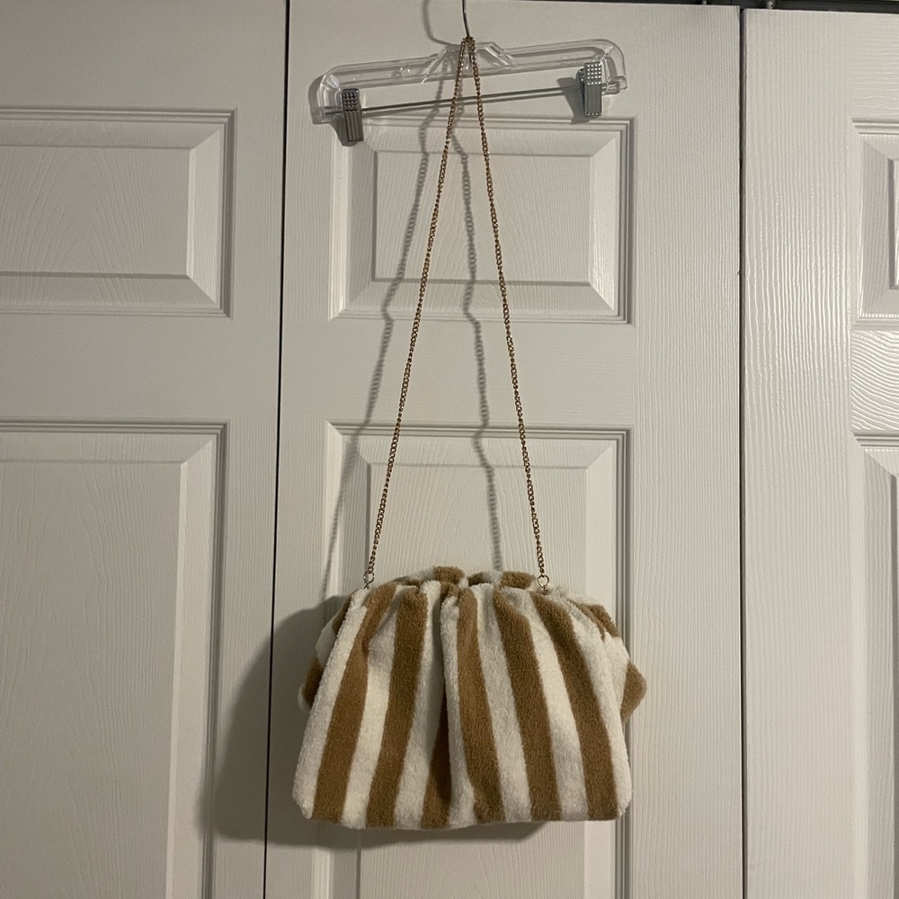 NWT Anthropologie Frankie Clutch in Terry Edition
